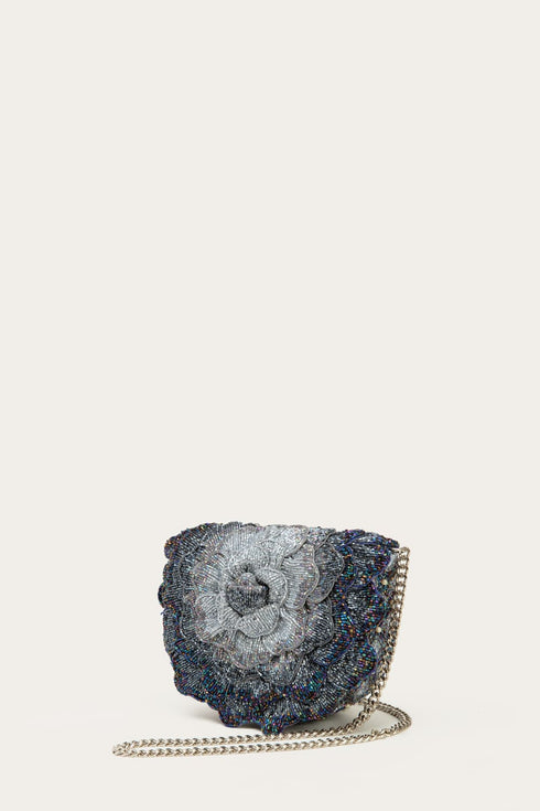 Coco Beaded Sling – Silver